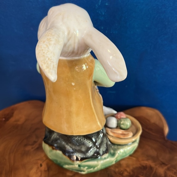 Charming Beswick Beatrix Potter Benjamin Bunny Ceramic Rabbit Figurine - Picture 3 of 7